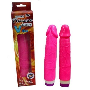 vibro realistico rosa 21 cm