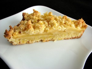 torta di mele crumble